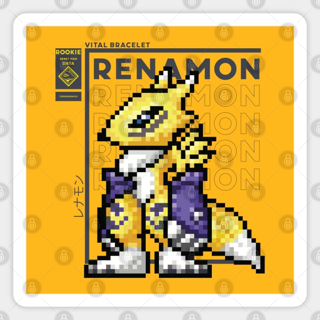 digimon vb renamon Magnet by DeeMON